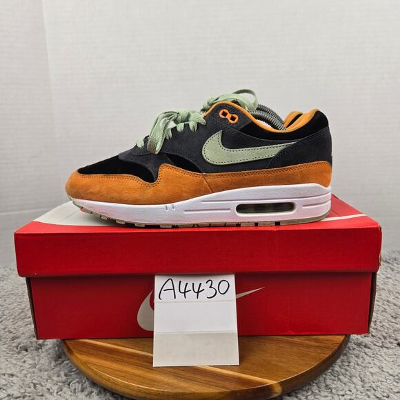 Nike Mens 9 Air Max 1 PRM Duck Honey Dew Casual Athletic Sneaker DZ0482-001 main image 9